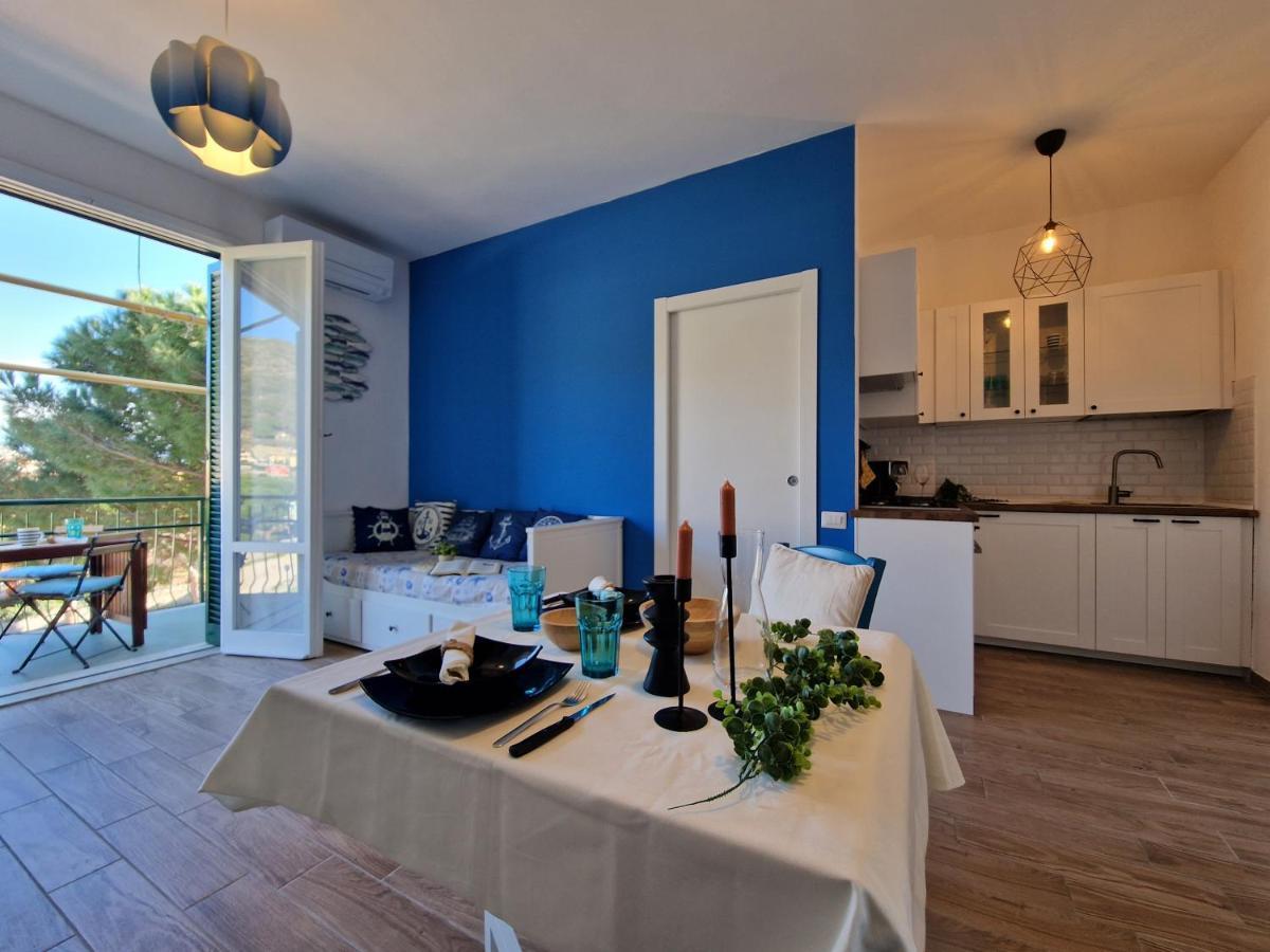 Apartament 650 Metri Dal Mare - Wifi - Terrazzo - Piscina - A/C Pietra Ligure Zewnętrze zdjęcie